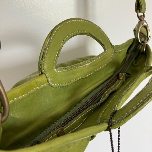 latico NJ USA Soft Leather Green Handbag - Picture 10 of 16